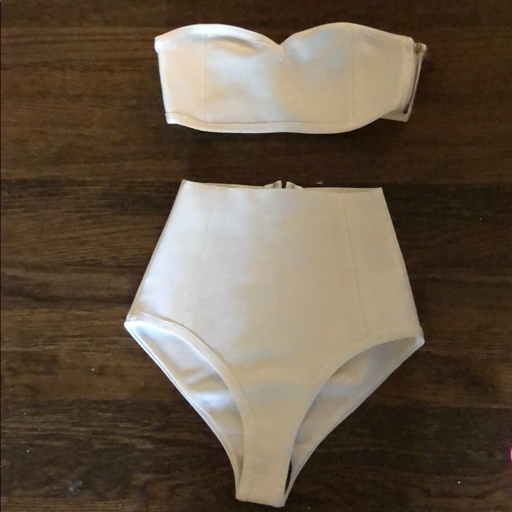 White two piece